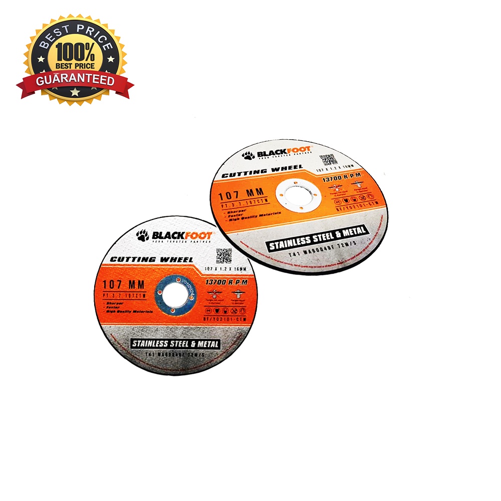 Batu Gerinda Potong 4 Inch BLACKFOOT Cutting WHeel 4 inch
