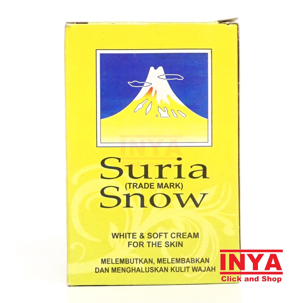 SURIA SNOW WHITE &amp; SOFT CREAM  - Krim Wajah