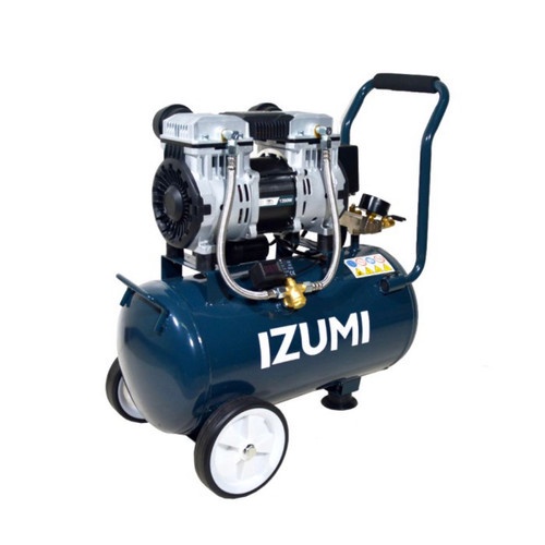 IZUMI 24 LITER OL 0724 KOMPRESOR ANGIN OIL LESS 3/4HP 8 BAR 07-24 24L 24LITER BERKUALITAS