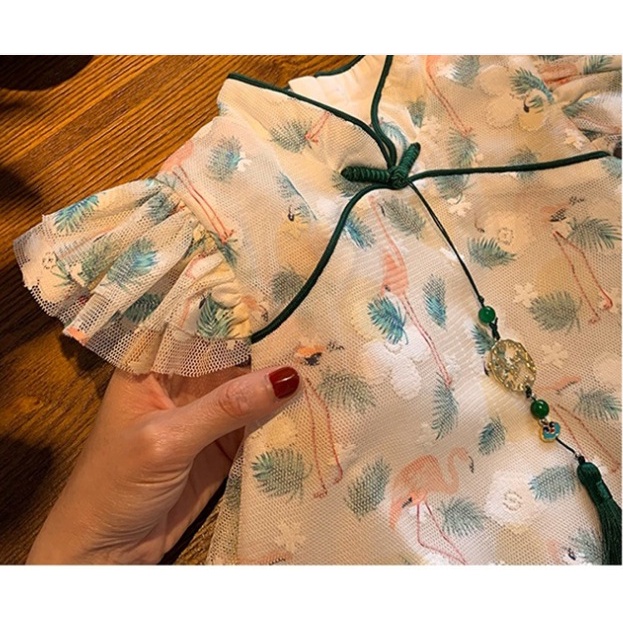 ANEKA DRESS QIPAO MODERN ANAK PEREMPUAN /DRESS CHEONGSAM ANAK PEREMPUAN IMPOR