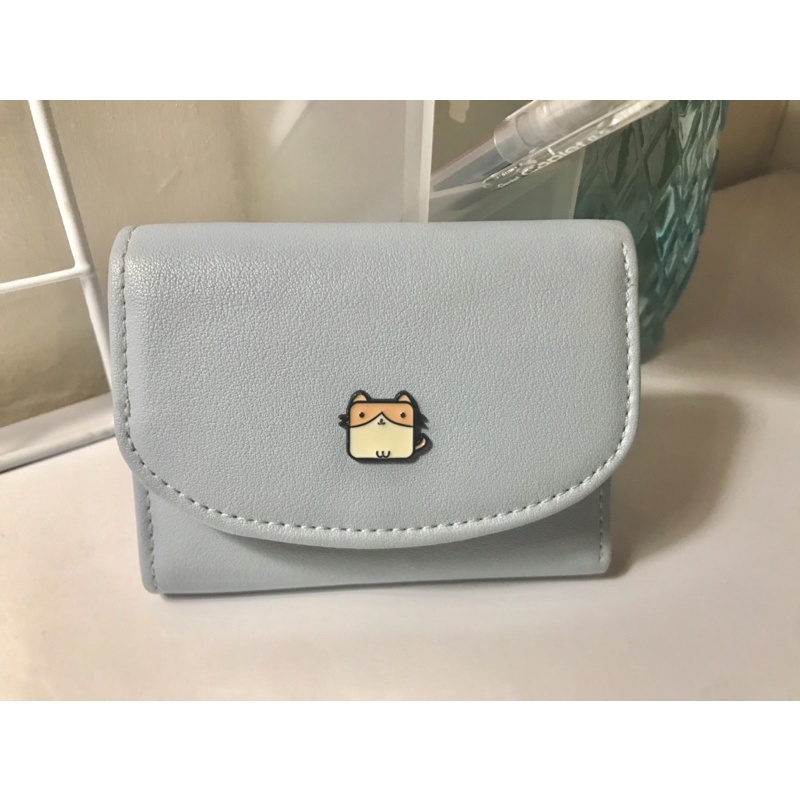 (PRELOVED) Dompet Miniso kecil wanita Warna biru
