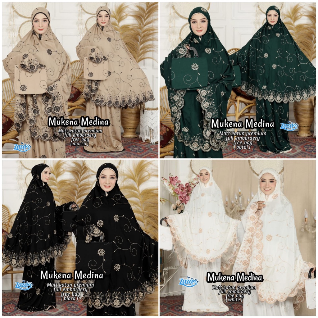 mukena medina by zaza store