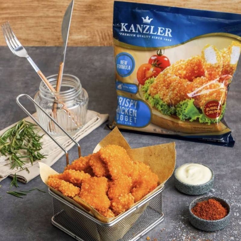 

Kanzler Crispy Chicken Nugget 450 gram | Naget Ayam Krispi Kanzler