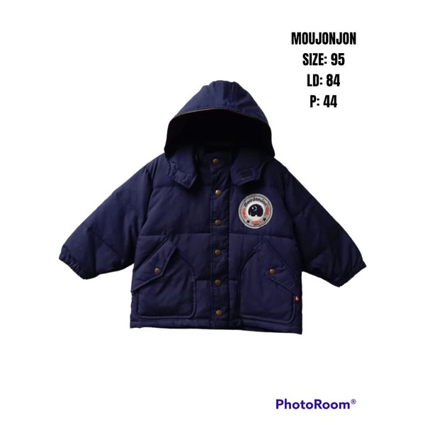 Jaket Bulu Angsa Anak Moujonjon Thrift