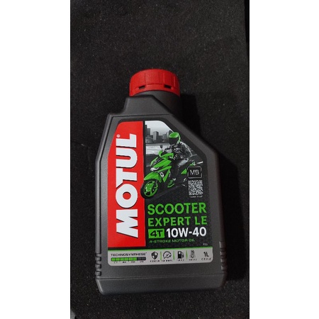 Oli Motor Motul Scooter Expert 10W-40 1Liter Yamaha Nmax Aerox
