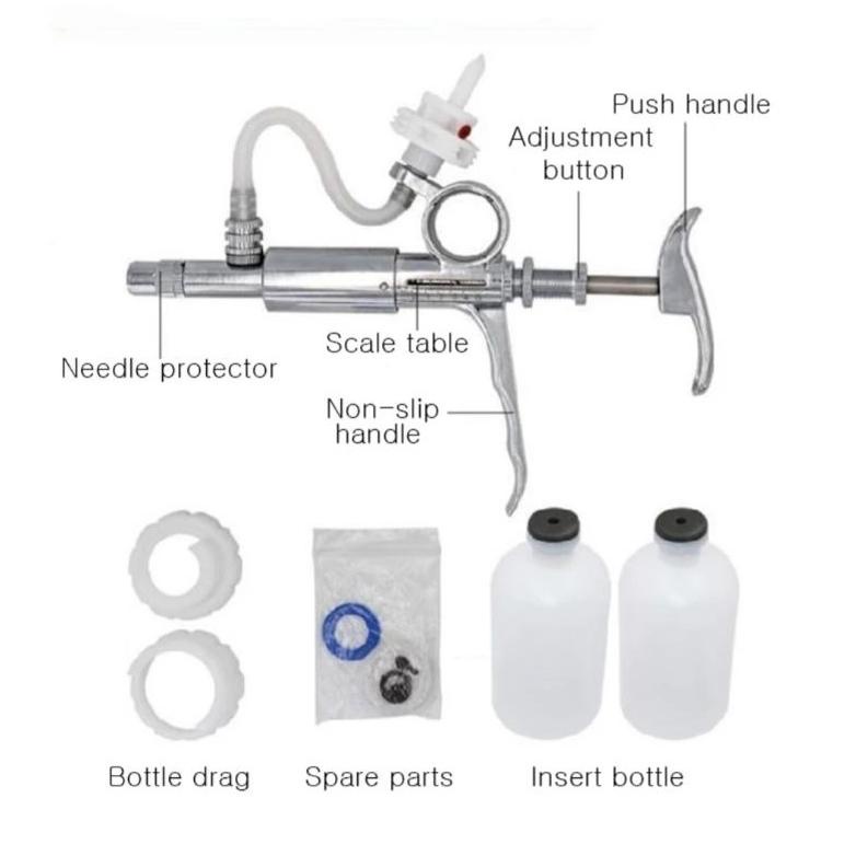 suntikan ayam petelur DOC anak ayam broiler jarum suntik peternakan dokter hewan obat kambing sapi b