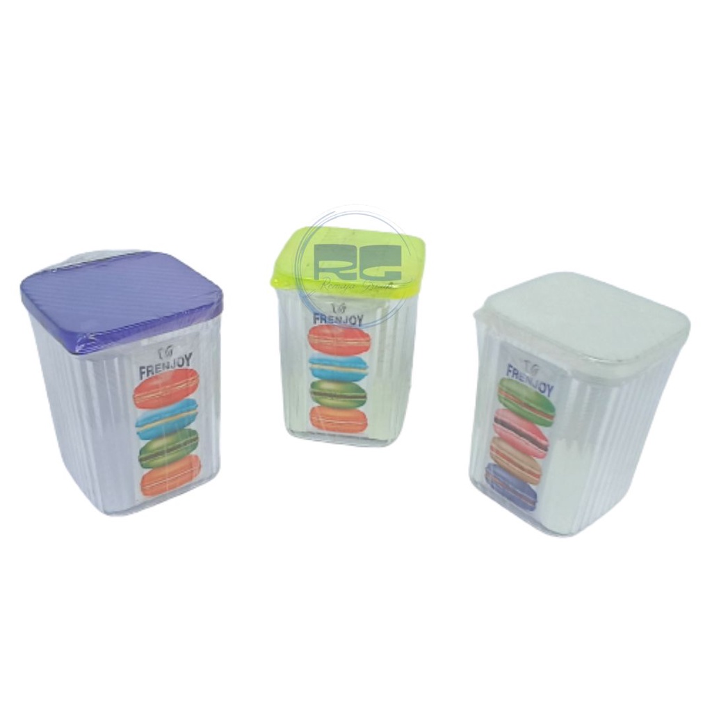 Toples Plastik Kristal Toples Minimalis Bening Toples Kue Kering Toples Frenjoy Toples Segi Lebaran