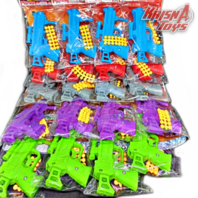 MAINAN ANAK PISTOL MAINAN PLASTIK isi 20pcs/Lembar