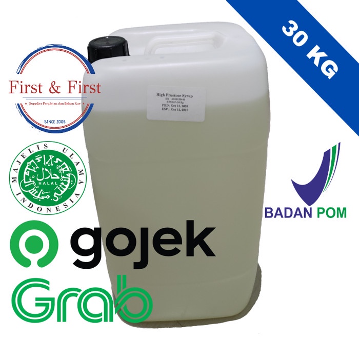 

TERMURAH! Gula Cair Jagung Fructose / Fruktosa 30 Kg