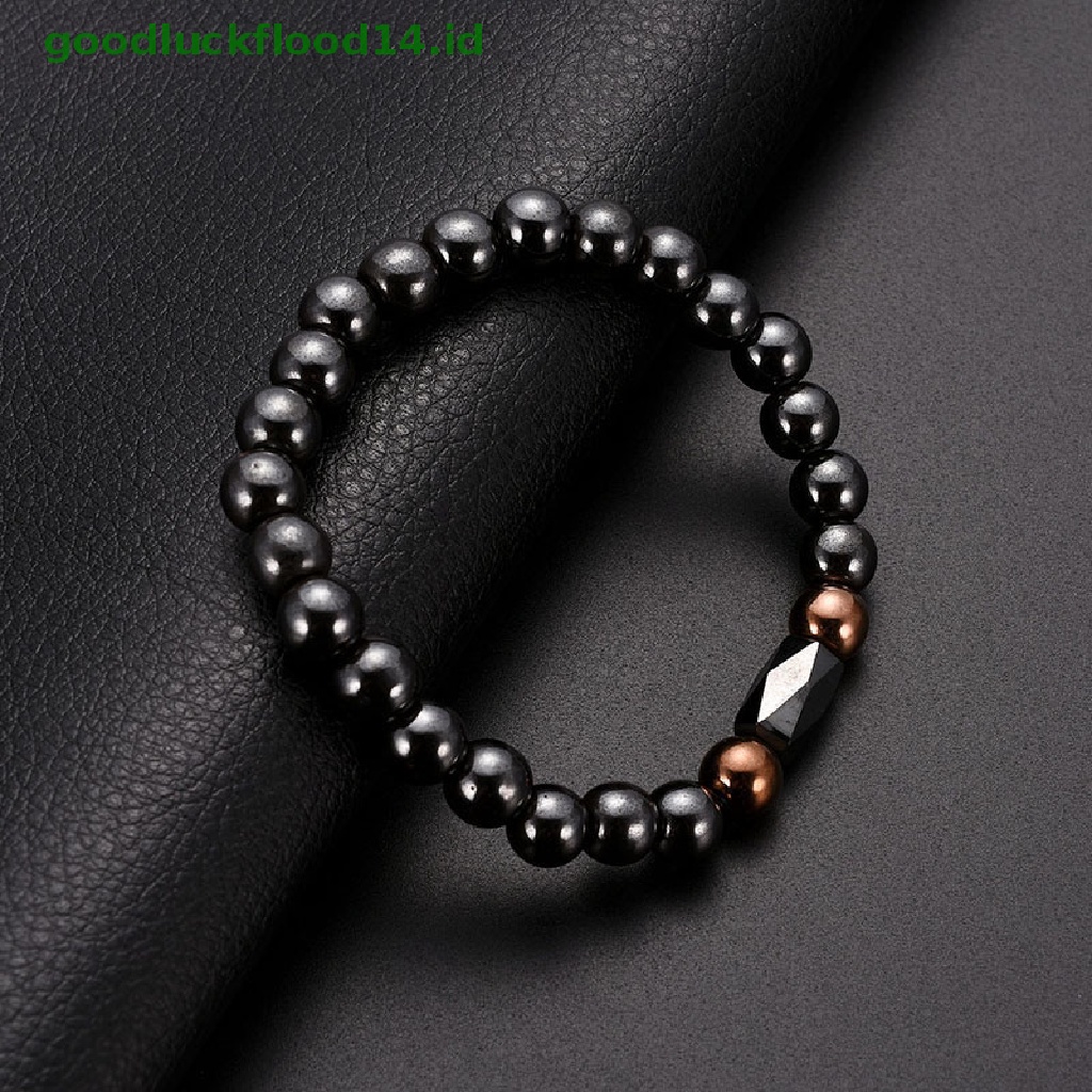 [GOOGFOUR] Mix Style Gelang Magnet Beads Batu Hematite Perawatan Kesehatan Pesona Perhiasan Hadiah [TOP]