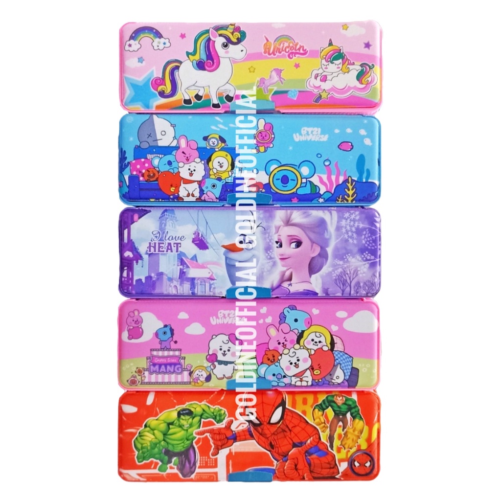 

Tempat Pensil Pencil Case MAGNET CARINEX 781 Karakter Anak LucuMurah / Wadah Pensil / Cepuk / Pencil Box Kecil