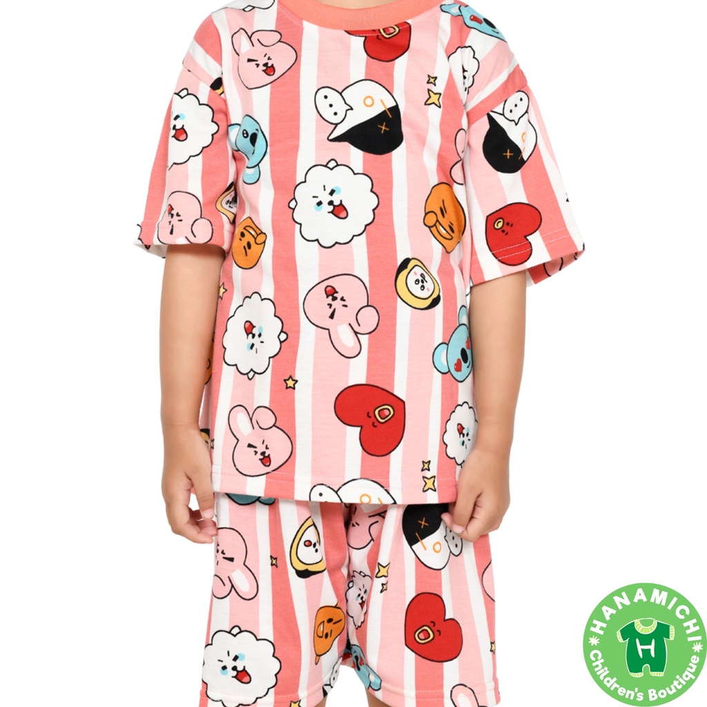 Hanamichi LUNA.ST Setelan Anak Lengan Pendek