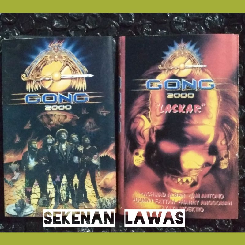 Kaset Pita Gong 2000 - Bara Timur & Laskar /Sepaket /Mulus