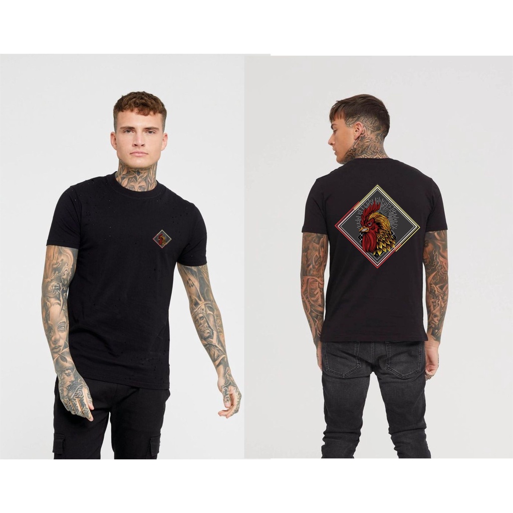 KAOS AYAM JAGO PETARUNG SINGLE FIGHTER