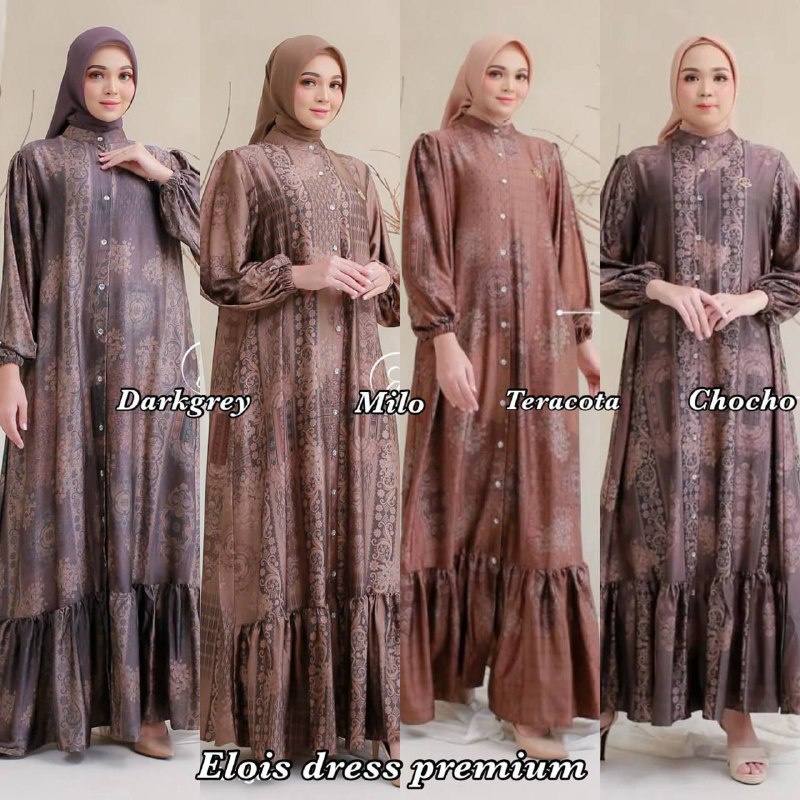 Terbaru - Maxmara Dress / Gamis Lebaran / Gamis Maxmara Lux / Gamis eksclusiv / Ied Series Dress / G