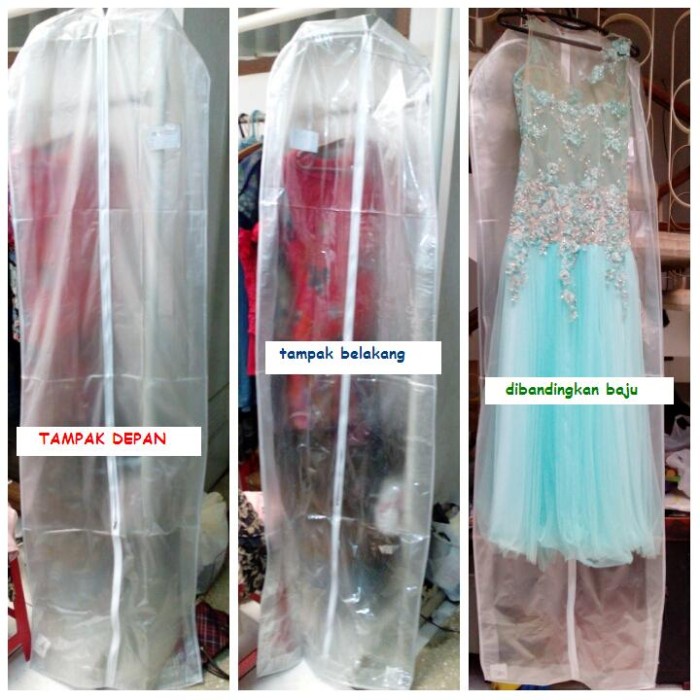terpanjang COVER long dress (drees) / baju panjang gaun pengantin