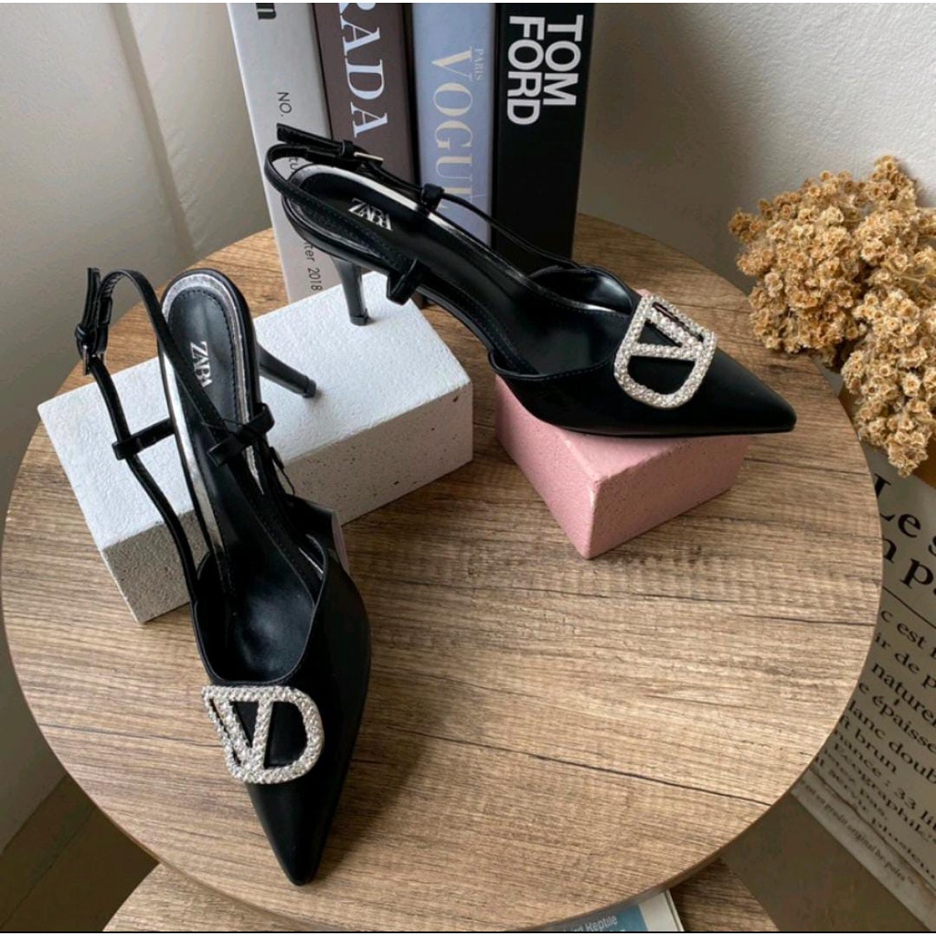 SEPATU WANITA ZS-3838 HEELS 8CM