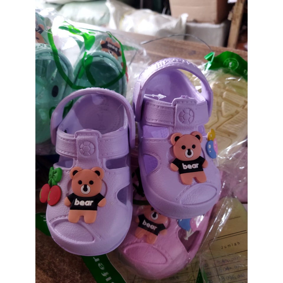 Sandal fuji anak bayi perempuan viral terbaru 606 (20-29) sandal baim fuji baby gril murah