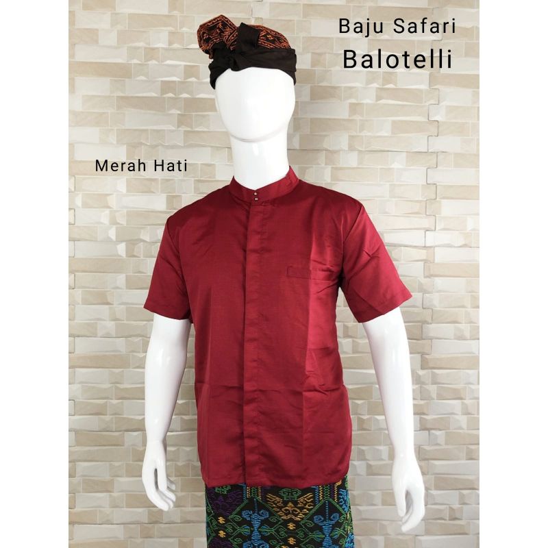 Baju Semi Safari Cowok