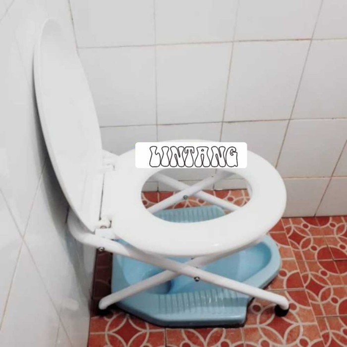 Toilet Closet Closed Duduk Kursi Toilet Kloset Wc Duduk Portable