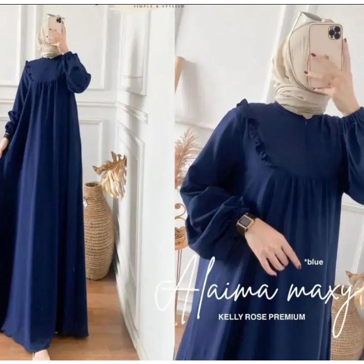 Gamis Kekinian Remaja Crincle Airflow Baju Gamis Terbaru 2023 Lebaran Wanita Gamis Mewah Muslimah Ga
