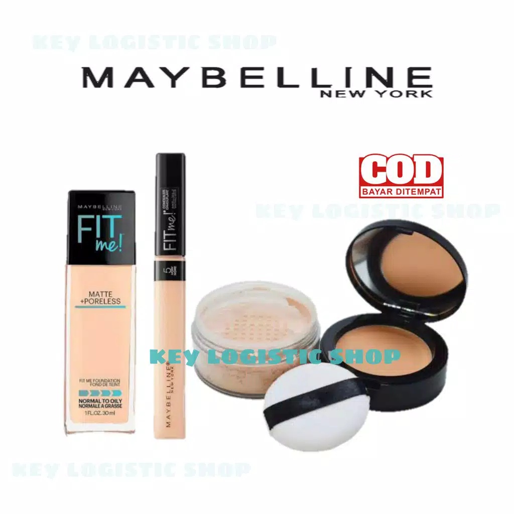 Paket Foundation Concealer Bedak Tabur / Vivid Bedak Tabur