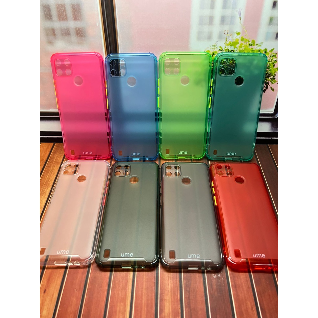 REALME C21Y CASE SILIKON UME TPU MATTE RAINBOW UNIQUE