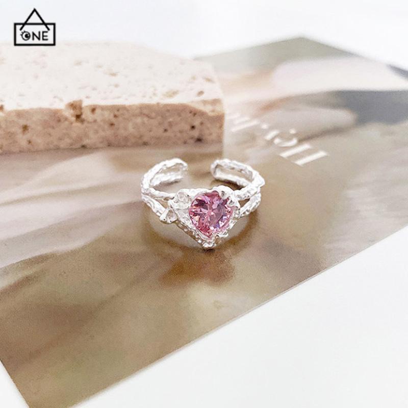 COD❤️3PCS Cincin RetroDesain Ceruk  Temperamen Mewah  Buka Dapat Disesuaikan  Cincin Jari Telunjuk-A.one