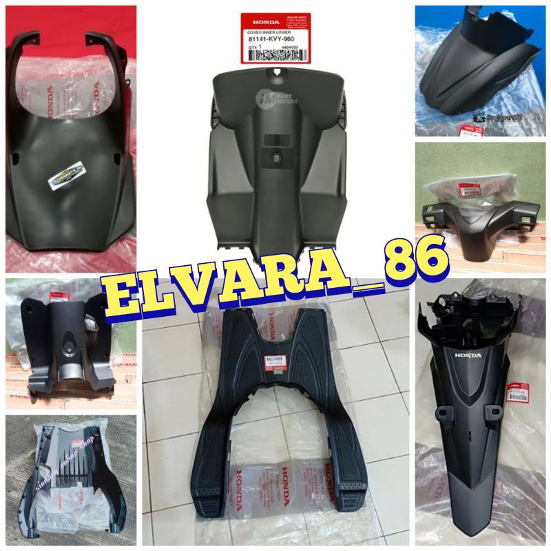 Cover body kasar fullset Honda Beat Karbu Original AHM