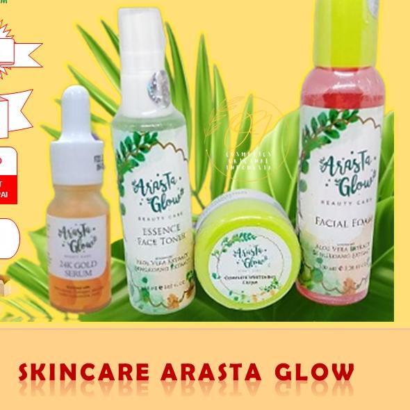 COD[KF7]-(ORIGINAL 100%) Arasta Glow 100% Original BPOM Skincare Arasta Pemutih Wajah Cream Jerawat 