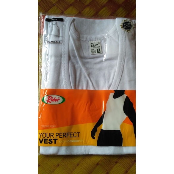 Kaos Dalam Singlet Pria Rider R224B Vest Rider 224