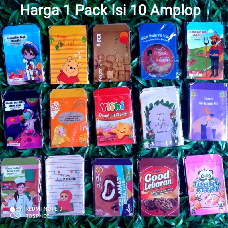 

10 Amplop Idul Fitri Amplop Lebaran Murah Part 4