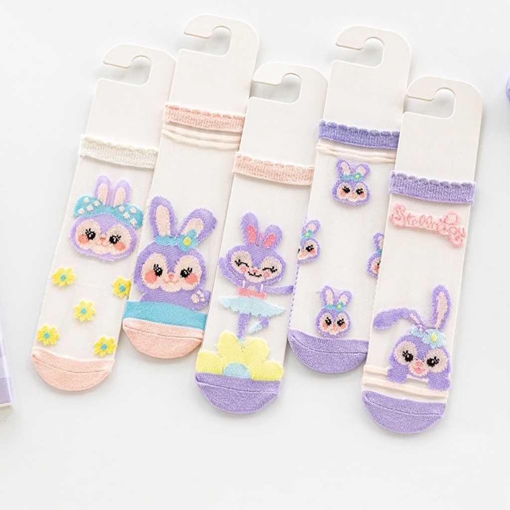 INFY - Kaos Kaki Anak Motif Rabbit Kaus Kaki Bayi Kelinci Lucu KK049