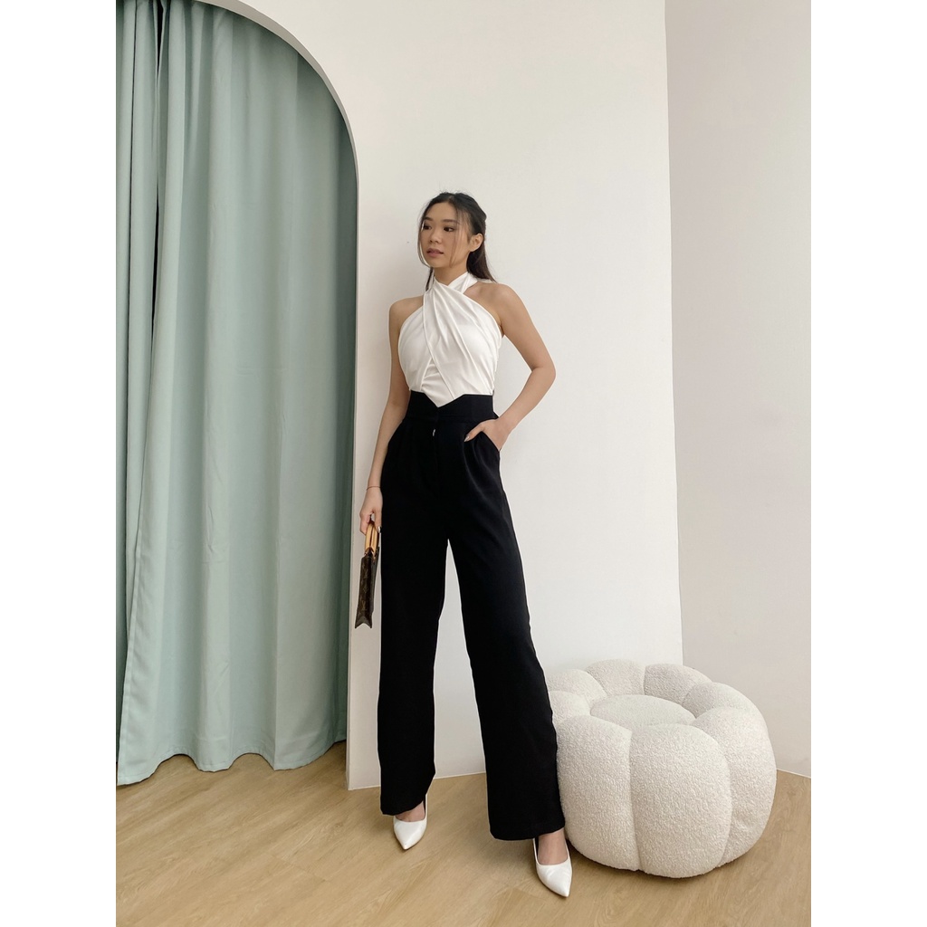 [ Marveile ] Bonie Cutout Cullote / Highwaist Cullote Pants