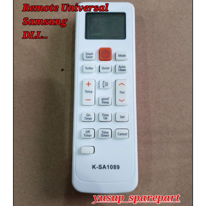 remote ac samsung universal multi chunsin DLL K-SA1089