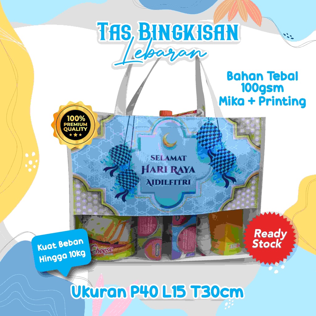 

Tas Parcel Lebaran, Tas Parcel Idul Fitri, Tas Hampers Lebaran, Tas Hampers Idul Fitri, Tas Bingkisan Lebaran Tas Idul Fitri Ready Stock Uk.P 40cm L 14cm T 30