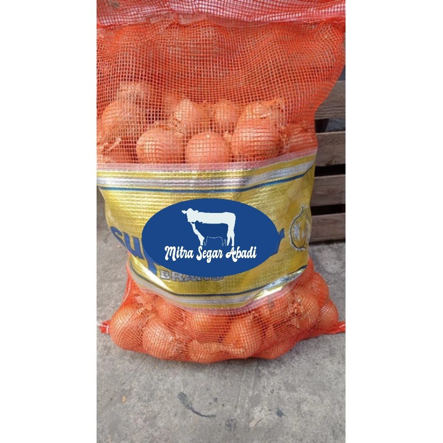 

Bawang Bombay 1 karung @20kg- HARGA GROSIR !!