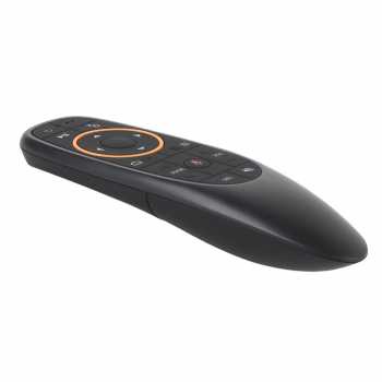 Wireless Air Mouse 6 Axis Gyroscope 2.4GHz Voice Control / Remote Control Air Mouse For Android Tv Box Smart Tv PC Laptop PAD Phone Support Voice Command 6 Axis Gyroscope / Mini Remote Control Sensor Gerak Pointer Mouse Google Voice Assistant Microphone