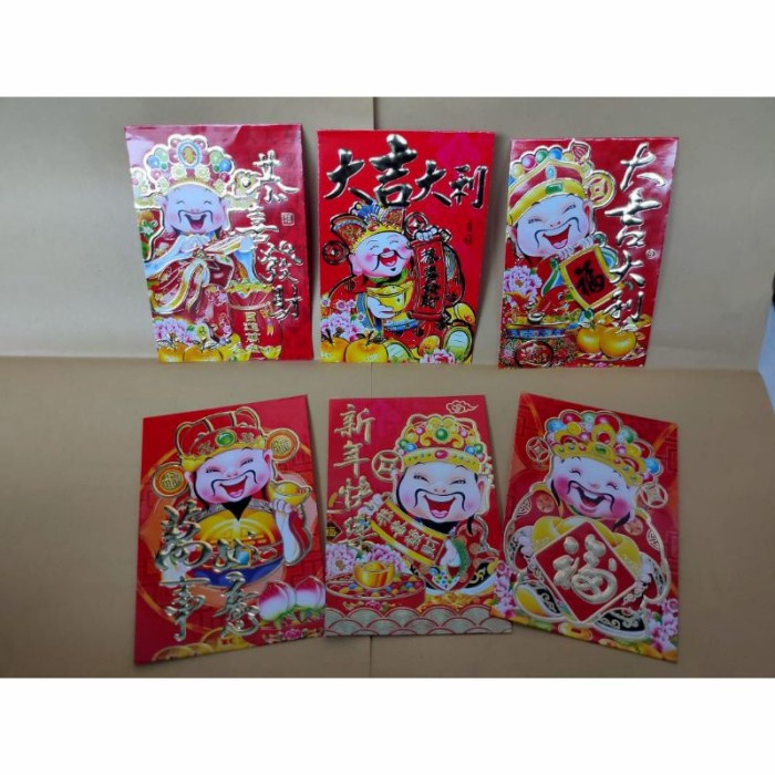 

Angpao isi 100 pcs uk 8x12 cm RJ4