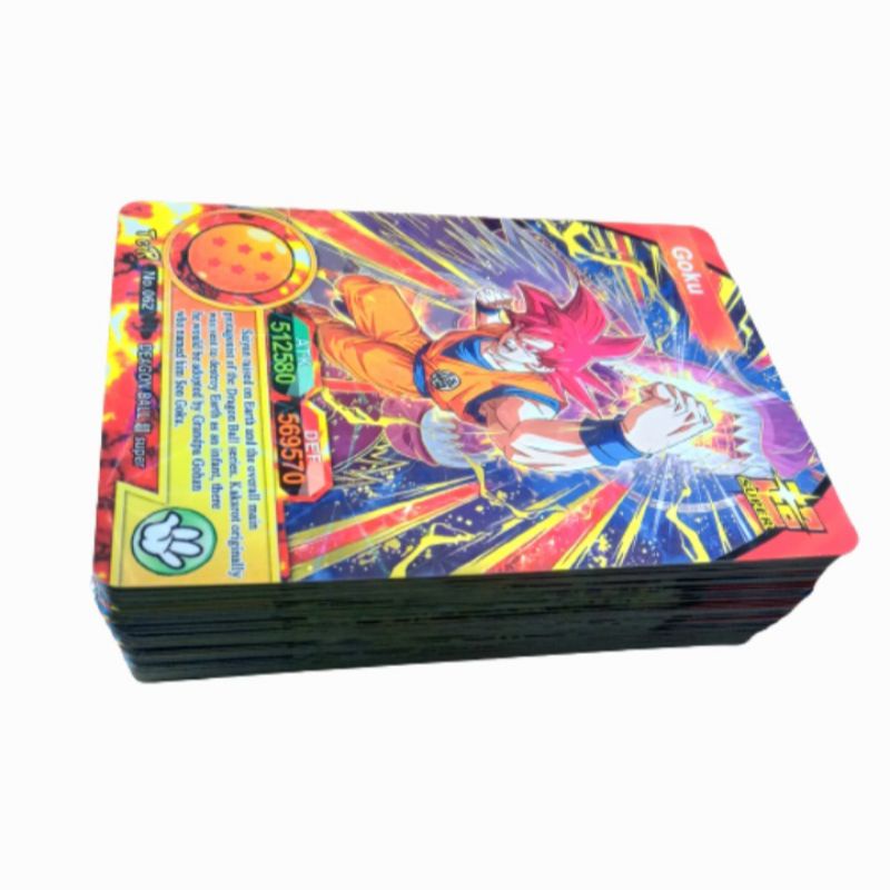 Full Pack Kartu Dragon Ball Super 7 Universe Battle  +-54Kartu Hologram Terbaru Terupdate