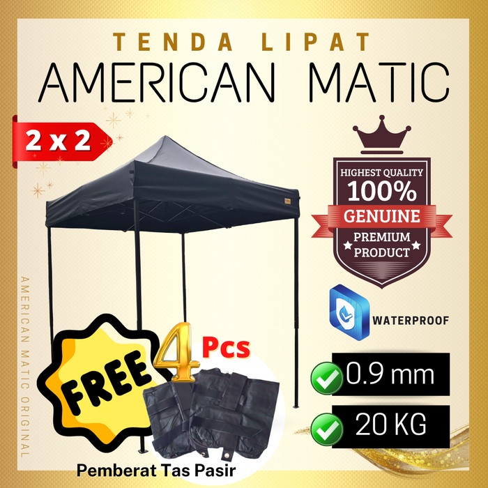 TENDA LIPAT AMERICAN MATIC 2X2