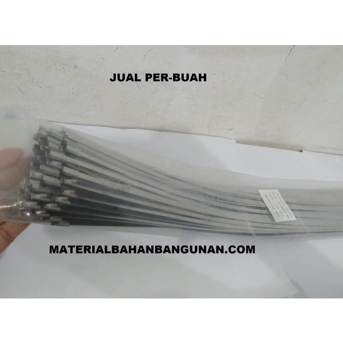 

Sabuk Marker Ties 60 cm Kabel Ties Stainless Self Locking Zip 1 buah citrab44 Diminati Banget