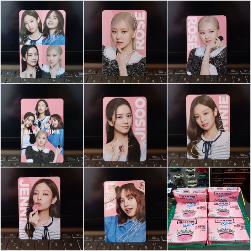 

OREO BLACK PINK limited edition Random Pic & Pic Member BlackPink