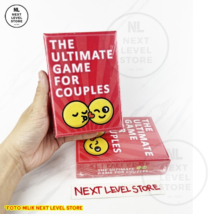 The Ultimate Game For Couples Couple Card Game Pasangan Intimacy Board