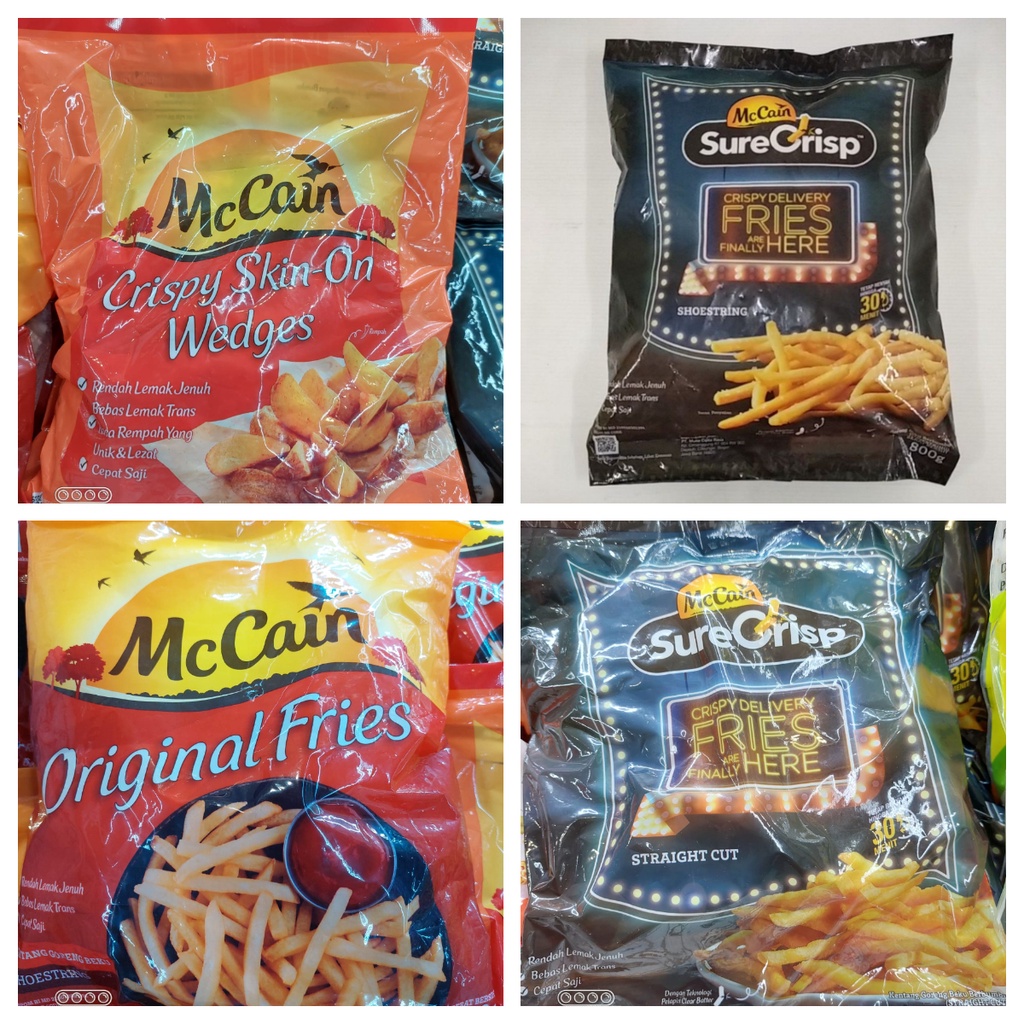 

pekanbaru saja ya, mccain mc cain surecrisp sure crisp french fried potato kentang beku olahan