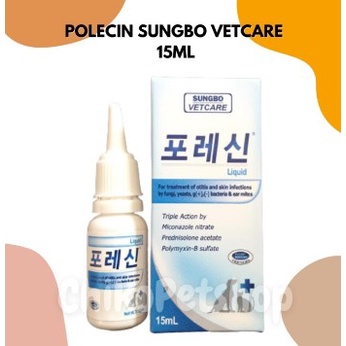 SB Polecin Obat Tetes Telinga Anjing Kucing 15ml