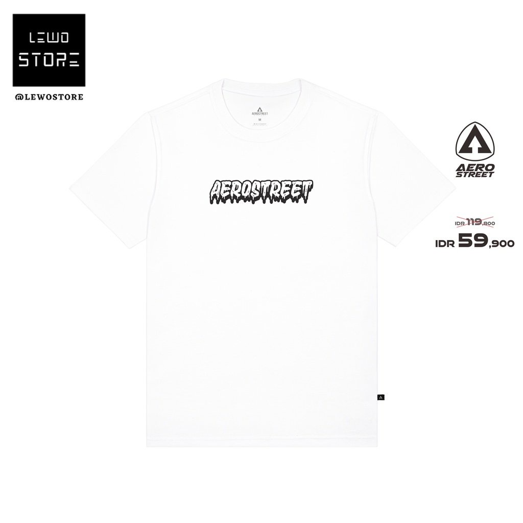 Tshirt Baju Kaos Distro Aerostreet T Shirt Change Color Putih Kaos T-Shirt Tshirt ABAAA kaos Distro 