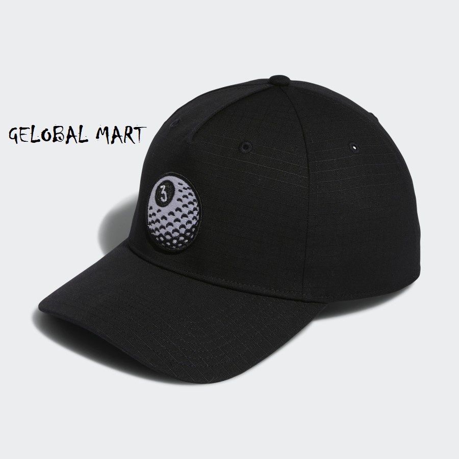 TOPI GOLF ADIDAS CAP BALLER BLACK ORIGINAL