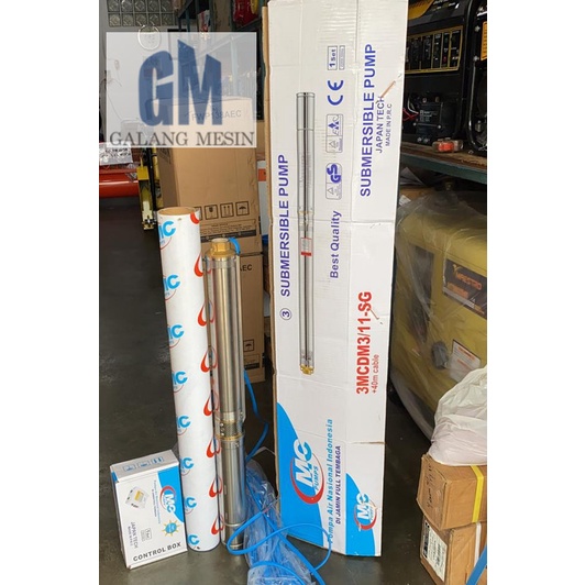 Buruan serbu] SUBMERSIBLE PUMP POMPA SATELIT CELUP NASIONAL MC 1/2 HP 0.5 HP LENGKAP