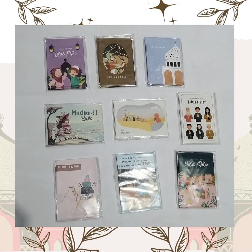 

TBMO AMPLOP LEBARAN KECIL / ANGPAO LEBARAN / IDUL FITRI MOTIF RANDOM